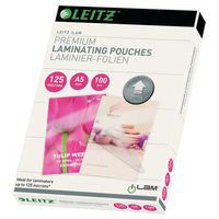 Pochettes de plastification A5 UDT - 125 µm - Pack de 100 - Leitz