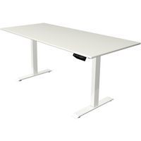 Bureau réglable Move 1 - Piètement blanc - 180x80 cm - Kerkmann