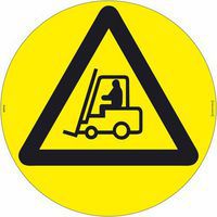 Panneau d’avertissement : Avertissement camion - Texte système