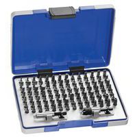 Cassette met bits 1/4'' - 100 stuks + bithouder Facom Expert