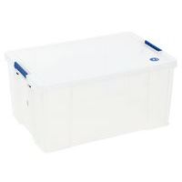 Bac de rangement et couvercle, Capacité: 70 L, Emboîtable: non, Hauteur hors tout: 320 mm