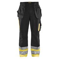 Werkbroek High Vis 1529 - zwart/geel