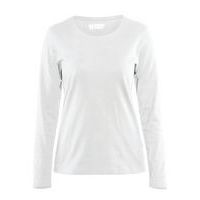 T-shirt Dames met lange mouw 3301 - wit