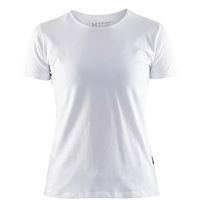 T-Shirt Dames 3304 - ronde hals - wit