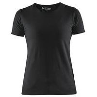 T-Shirt Dames 3304 - ronde hals - zwart