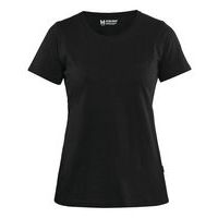 T-shirt Dames 3334 - ronde hals - zwart