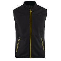 Bodywarmer Softshell High Vis 3850 - zwart/fluo geel