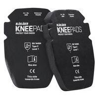 Knie-inlegstuk Gel 25 mm 4032 - zwart