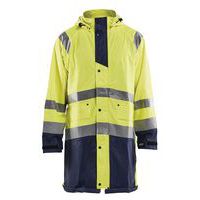Regenjas High vis LEVEL 1 4324 - geel/marineblauw