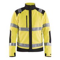 Fleecejack Winddicht High Vis 4888 - geel/zwart