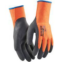 Werkhandschoen gevoerd gehard latex 10 - oranje - Blåkläder