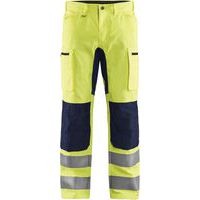 Werkbroek hoge zichtbaarheid stretch - blauw/geel - Blåkläder
