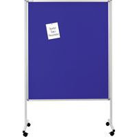 Multibord xl mobiel marineblauw prikbord - Legamaster
