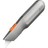 Cutter metalen steel met zelfintrekkend mes - oranje - Slice