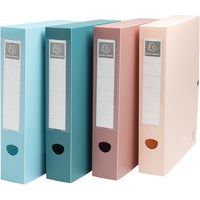 Boîte de classement dos 60 mm assorti Skandi - Lot de 8 - Exacompta