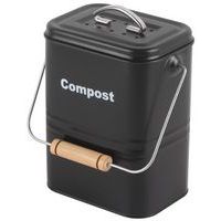 Poubelle de compostage avec filtre charbon - 3 L - Arvix