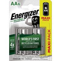 Pile alcaline Max Plus AA/LR6 FSB4 - Lot de 4 - Energizer