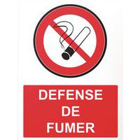 Verkeersbord rechthoekig DEFENSE DE FUMER