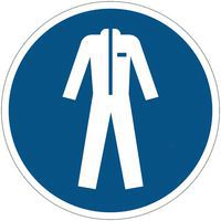Gebodsbord - Veiligheidskleding verplicht - Aluminium