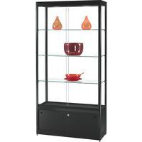 Vitrinekast - 1000 x 400 x 2000 mm en kast - Manutan Expert