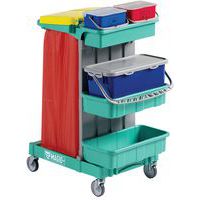 Wagen Magic System 610B - voor impregneren - zakhouder 2x70 l - TTS