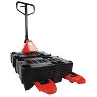 Transpalette manuel 2000kg + 15 palettes 600x400mm- Manutan Expert