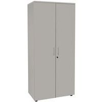 Armoire haute 2 portes battantes 180 cm Linéo Simmob