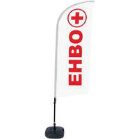 Beach Flag Alu Wind compleet - EHBO - watertankvoet - Showdown.