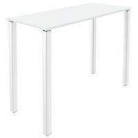 Table de réunion haute 120x80 Lounge 4 pieds Simmob