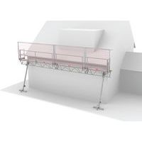 Modulaire triangelbrug dakrandbeveiliging