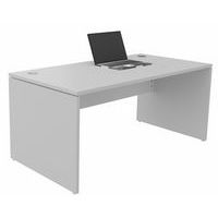 Recht bureau, Type onderstel: Paneel, Hoogte: 72 cm, Totale breedte: 160 cm, Type bureau: Recht bureau