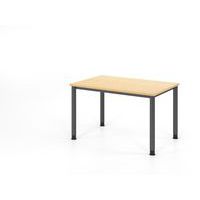 Bureau à 4 pieds ronds - 120x80 cm - Hammerbacher