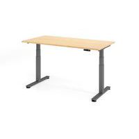 Bureau assis-debout série XDSM - 160x80 cm - Hammerbacher