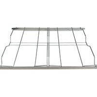 Draadrooster van rvs voor verrijdbare stelling met ISO-bakken 600 x 400 mm - Hupfer