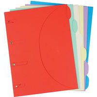 Blouse smartfolder met 3 kleppen met oogjes en velcro - Tarifold