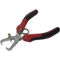 Striptang 160 mm met verchroomde en gepolijste veer met clip