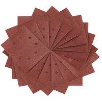 Schuurvel 1/4 8 gaten 115x140 voor vlakschuurmachine - Set 25 - Dewalt