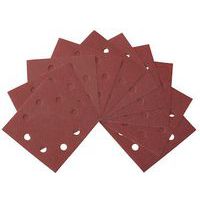 Schuurvel 1/4 8 gaten 115x115 voor vlakschuurmachine - Set 10 - Dewalt