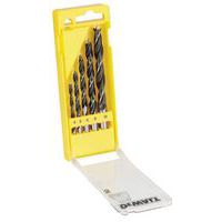 Houtspiraalboor set in cassette - 4-10mm 5-delig - Dewalt