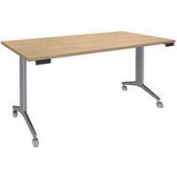 Table Idora140x80 cm pied alu