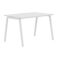 Bureau droit 140 cm pieds A Misao, Type de piétement: En V, Hauteur hors tout: 74 cm
