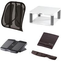 Ergonomiepakket voor thuiswerken Sérénité + gratis polssteun! - Fellowes