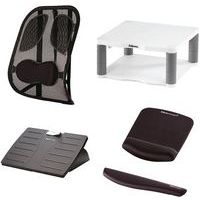 Ergonomiepakket voor thuiswerken Confort Plus + gratis polssteun! - Fellowes