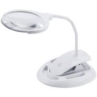 Lampe LED rechargeable avec loupe 3 et 8 dioptries -Velamp