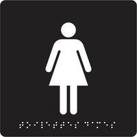 Braillebord - damestoilet - Pavo