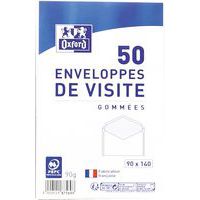 Envelop zelfklevend visite met gomrand 90 x 140 - Oxford