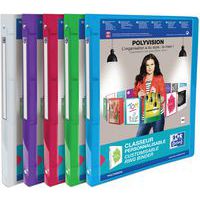 Classeur polyvision A4 assorti - lot de 12 - Oxford