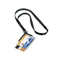 Kaarthouder Deluxe met textielband - Durable