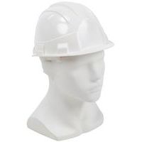 Casque de protection non-ventilé Basic II, Jugulaire: non, Coque matériau: Polyéthylène haute densité