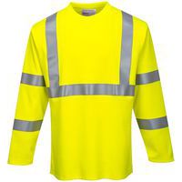 T-shirt met lange mouwen Vlamvertragend Hi-Vis FR96 Portwest